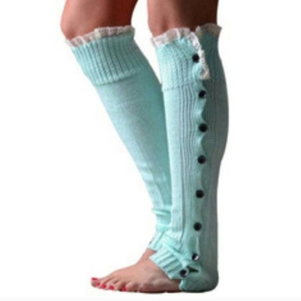 Tirain Turquoise Leg Warmers